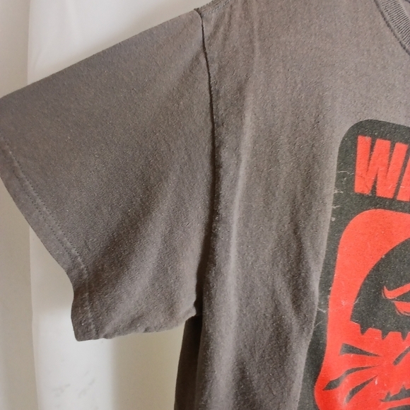 Boys FSD Gray With Red Warning High Sarcasm Levels Lettering Size Medium - Picture 3 of 8